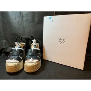 The Drop Women's Bea Platform High Heel Fashion Stappy Sandals Shoes Size 5.5